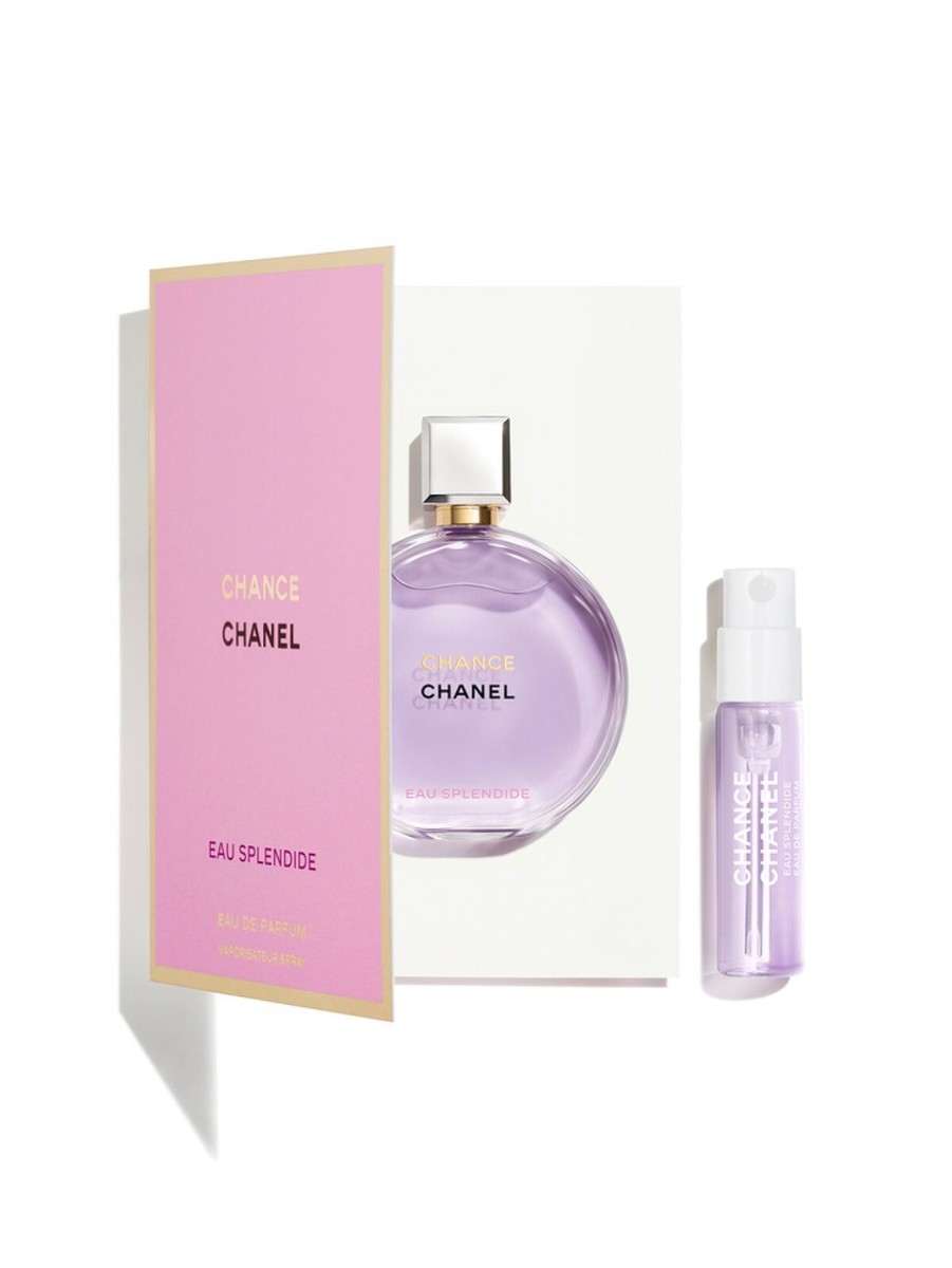 CHANEL CHANCE Eau Splendide セット Chanel Chance Eau Splendide Vial Sample Perfume Spray 1.5ml