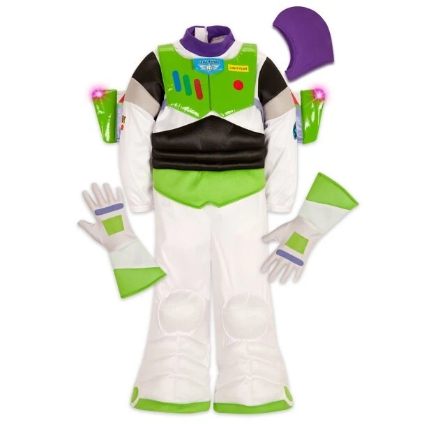 Novo Disney BUZZ LIGHTYEAR Costune tamanho 9/10 Novo com etiquetas - Imagem 2 de 4