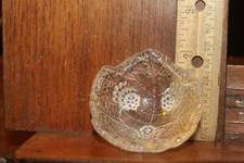 Vintage Pressed Glass Candy Dish Footed