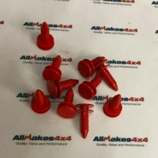 ALLMAKES EO LAND ROVER DISCO 1 &2 REAR TAILGATE TRIM STUD FASTENER X 10 DKP5279L