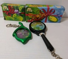 McDonald's A Bug's Life Clip-Tock Watch Collection Big Eye Spy Leafy Ant-ticks