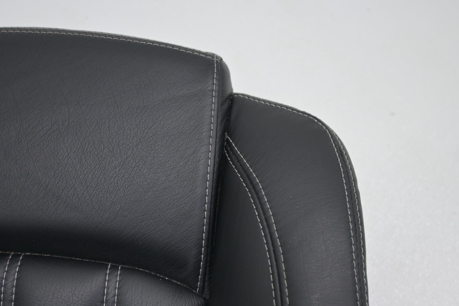 ⭐ 08-17 Maserati Granturismo Rear Left Bench Bottom Seat Leather Black Oem