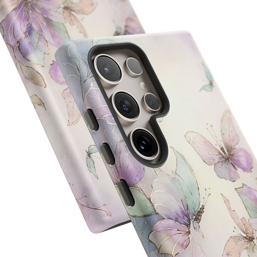 Spring Butterfly Phone Case, Elegant Nature-Inspired Design Cover | X53 - 第 208/272 張圖片