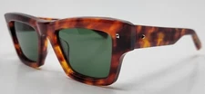 Valentino VLS106C-53 XXII Havana/Dark Green Lenses Sunglasses NIB