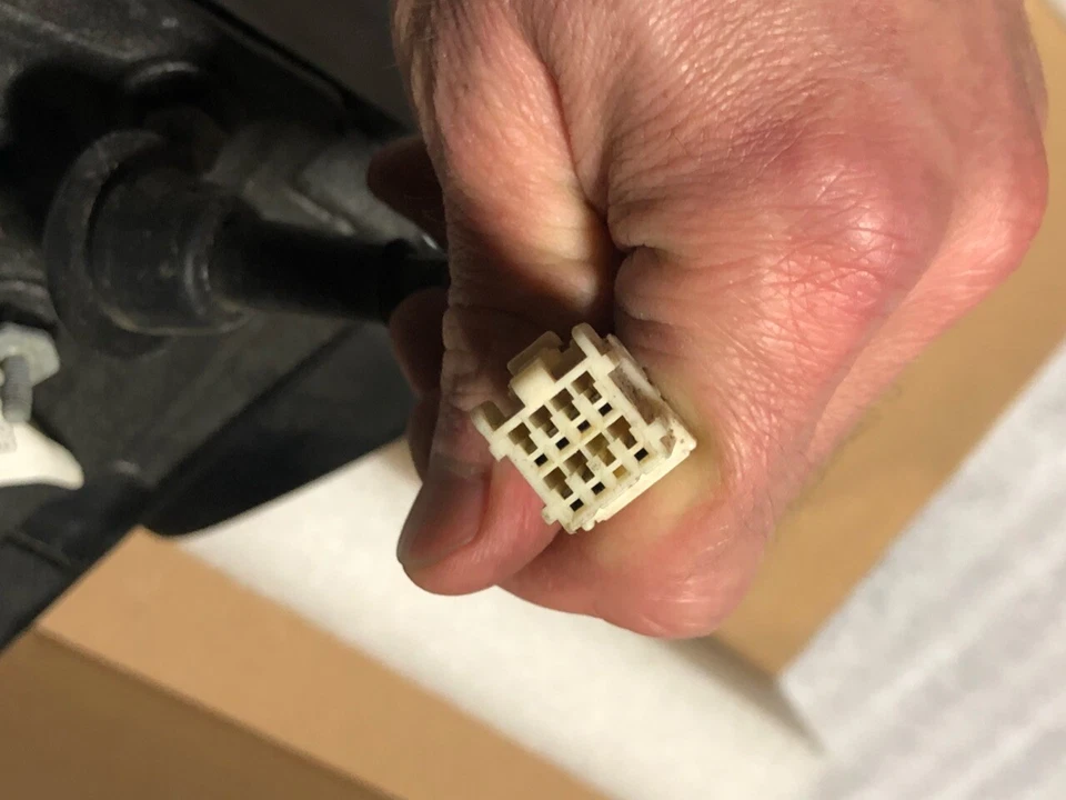 Espejo retrovisor eléctrico original Mopar 55077289 dodge durango 01-03 lado del conductor izquierdo Foto 3 de 4