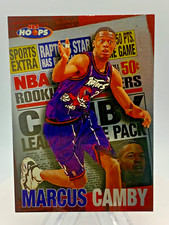 1997-98 NBA Hoops Rookie Headliner Marcus Camby #9 (RC)