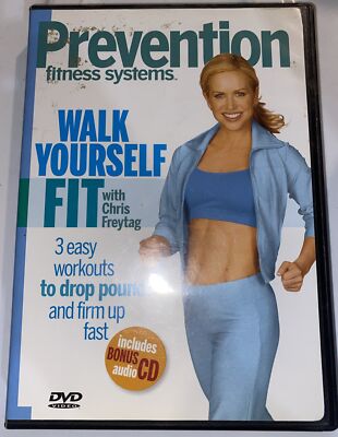 Workout DVD Prevention Walk Yourself Fit Fitness Systems 3 Easy Home Exercise