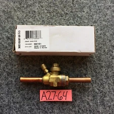 Parker Sporlan Refrigeration  A/C Ball Valve 700 PSI 1/2" solder  EBVP-1043-PZK 