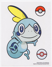 2021 POKEMON STICKERS - 3 STICKERS IN TOTAL