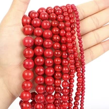 Natural Gemstone Round Spacer Loose Beads Jewelry Making 4mm 6mm 8mm 10mm 12mm