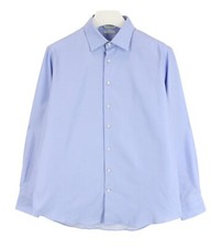 SUITSUPPLY Custom Made Regular Fit Formal Shirt Men's 43 / 17 Spread Collar