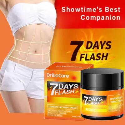 7DAYS Flash Ginger Slimming Cream Weight Loss Anti Cellulite Fat Burning CreamN