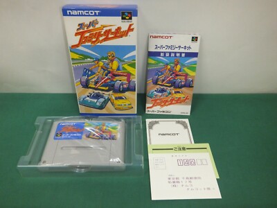 SNES -- SUPER FAMILY CIRCUIT -- New. Super famicom. Japan.  14494
