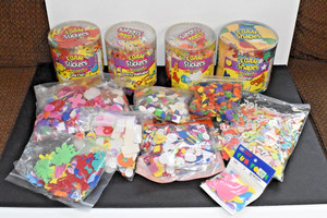 Craft Foam Shapes Many Styles Colors Sizes Letters Large Lot