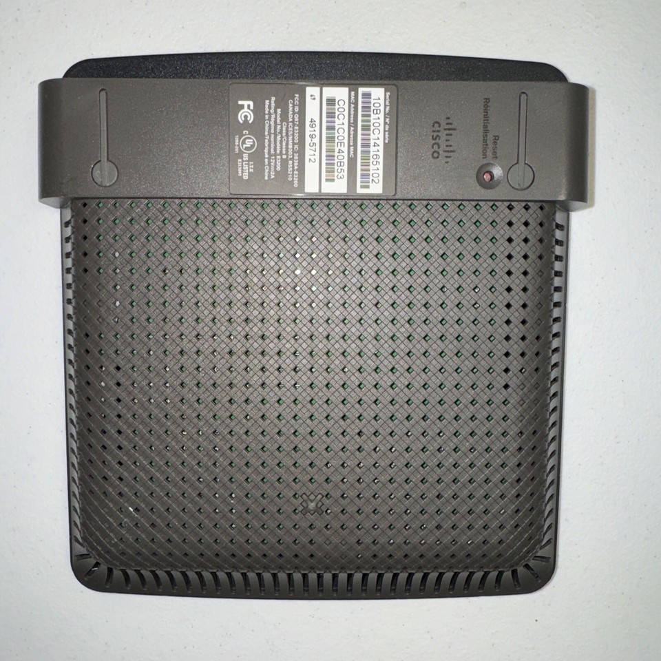 Cisco Linksys E3200 4Port Gigabit DualBand Wireless Router
