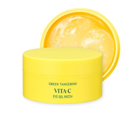 GOODAL Green Tangerine Vita-C Moisturizing Eye Patch, 60 Gel sheets [US SELLER]