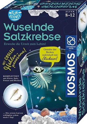 Kosmos 65416 - Fun Science Wuselnde Salzkrebse 8+ Jahre
