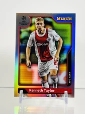 2021-22 Topps Merlin Chrome UEFA Kenneth Taylor Refractor #47 AFC Ajax