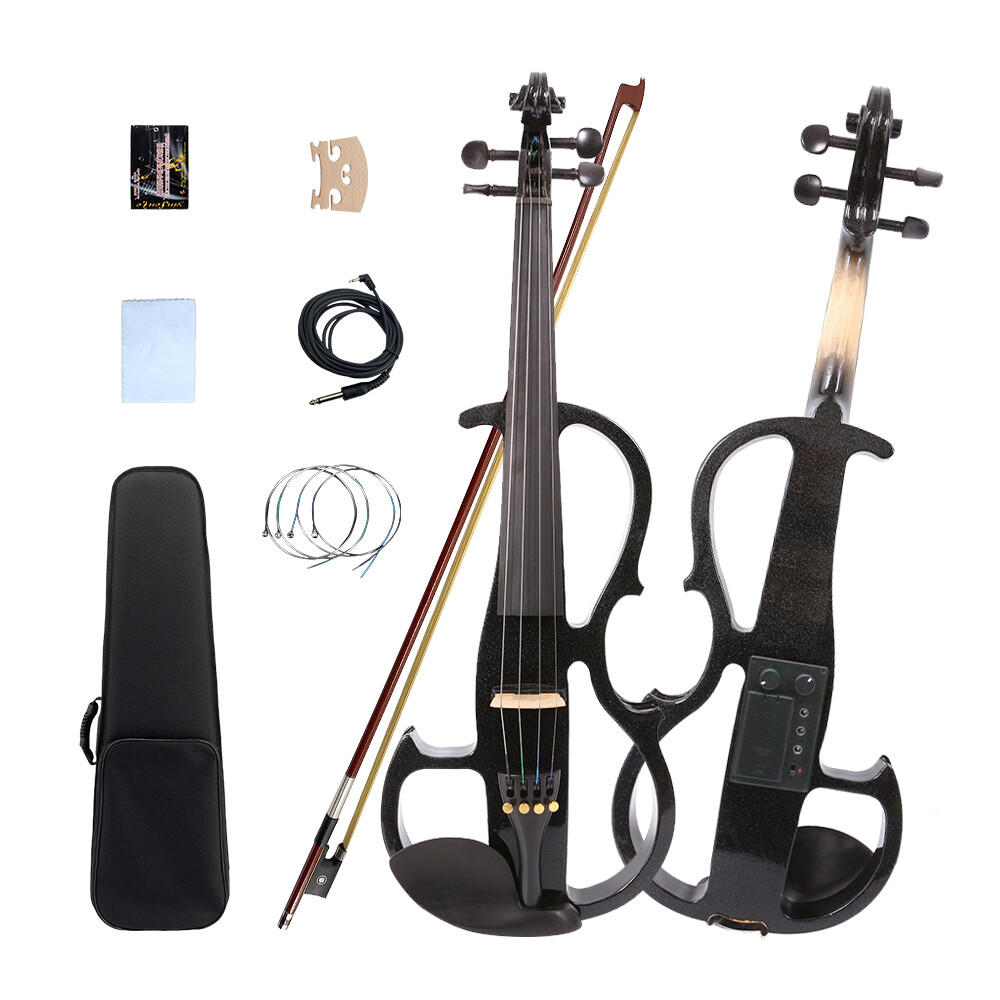 4 String Electric Viola 16 inch Silent Viola with Ebony fittings for Beginners