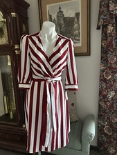 Bar III Women's Bold Red Stripe Dress Size 6 NWT ❤️