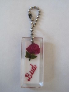 Bud Rose Key Chain Nice