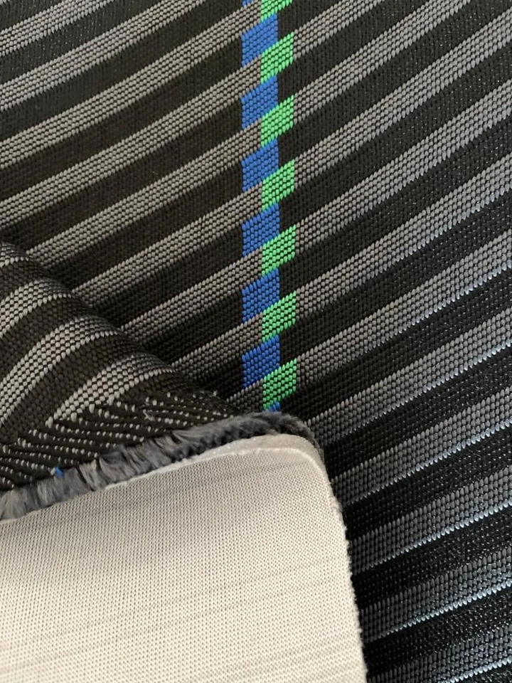 interior seat cloth fabric upholstery for Bmw E30 E36 E34 E21 M3 M5 blue/green - Image 4 of 4