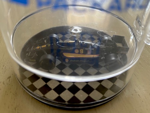 Vintage Team Rahal Hogan Indy Car #9 Acrylic Mug Hewlett Packard - Picture 3 of 5