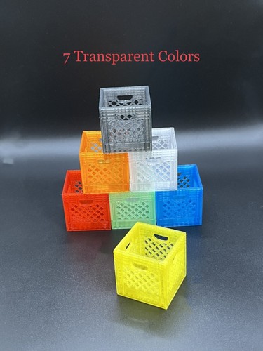 Large Mini Crate Organizer in various colors. - Picture 13 of 23