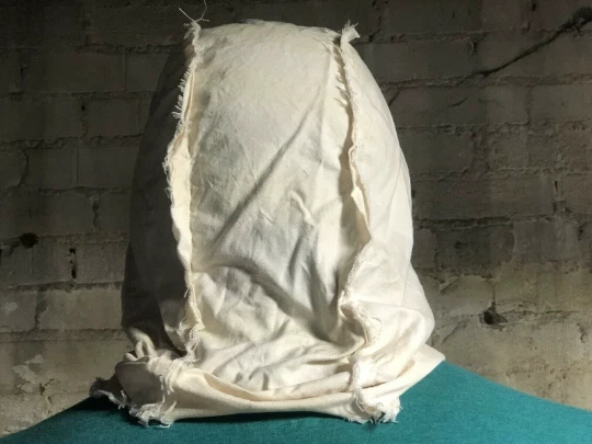 The Strangers Movie Man in the Mask Costume Killer Sack Hood Halloween Scary - Image 2 of 2