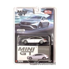 Mini GT 1:64 Mercedes-Benz EQS 580 4MATIC High Tech Silver Metallic MGT00508