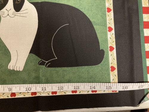 "Farm Cats" Fabric Traditions. 1/2 Yard - Picture 3 of 4