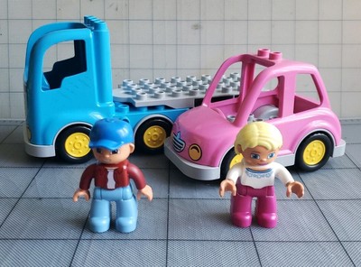 duplo pink car