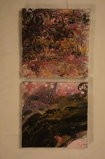 Thoughts Golden Way Unique Modern Art Acrylic Painting Original Abstract Picture