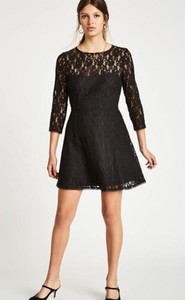 jack wills black lace dress
