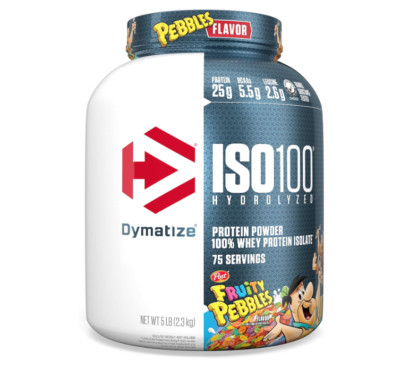Dymatize ISO 100 Hydrolyzed Whey Protein 5 LBS [Fruity Pebbles]