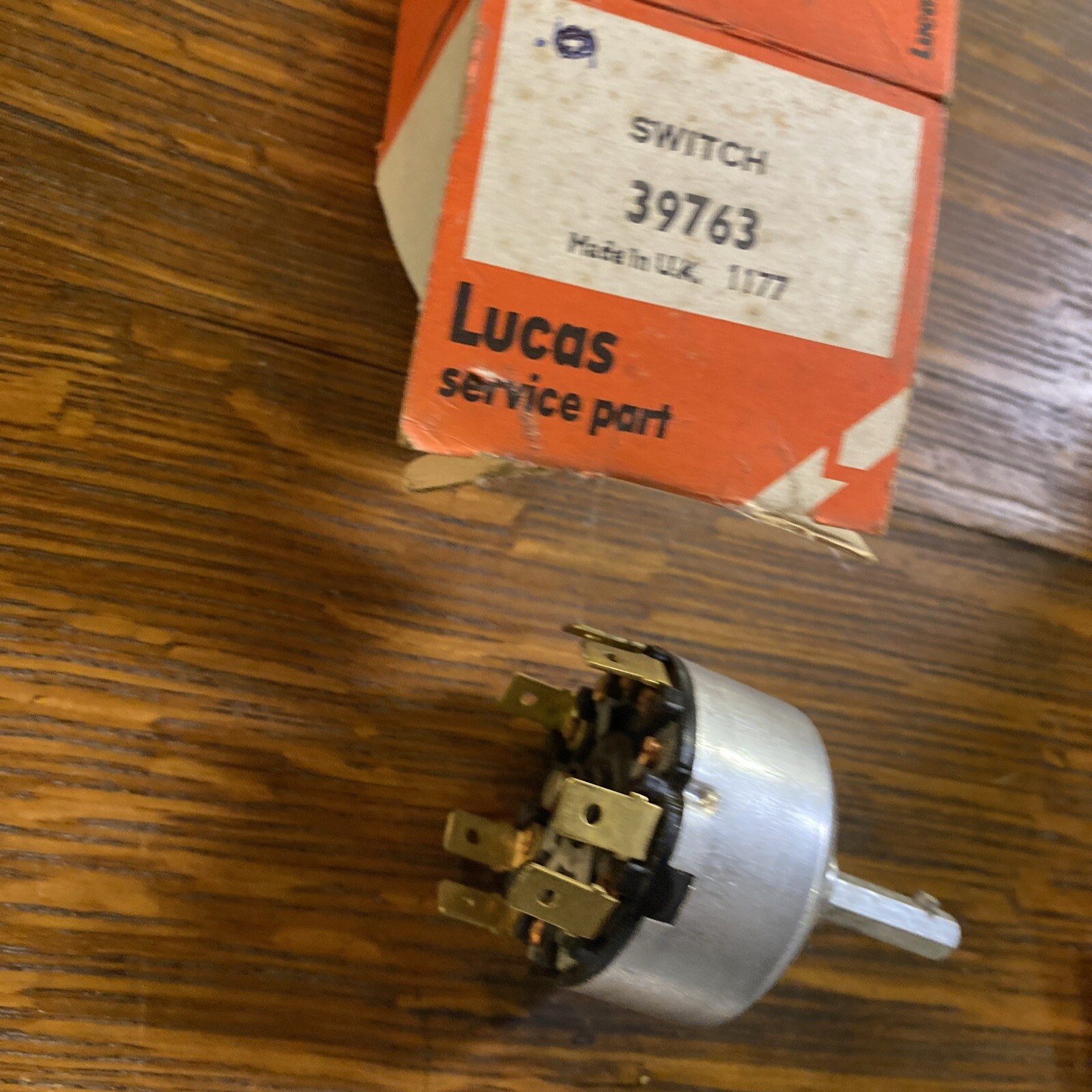 NOS LUCAS 39763 Rolls Royce CD3803 W/S Wiper Switch S/Shadow Bentley T Corniche