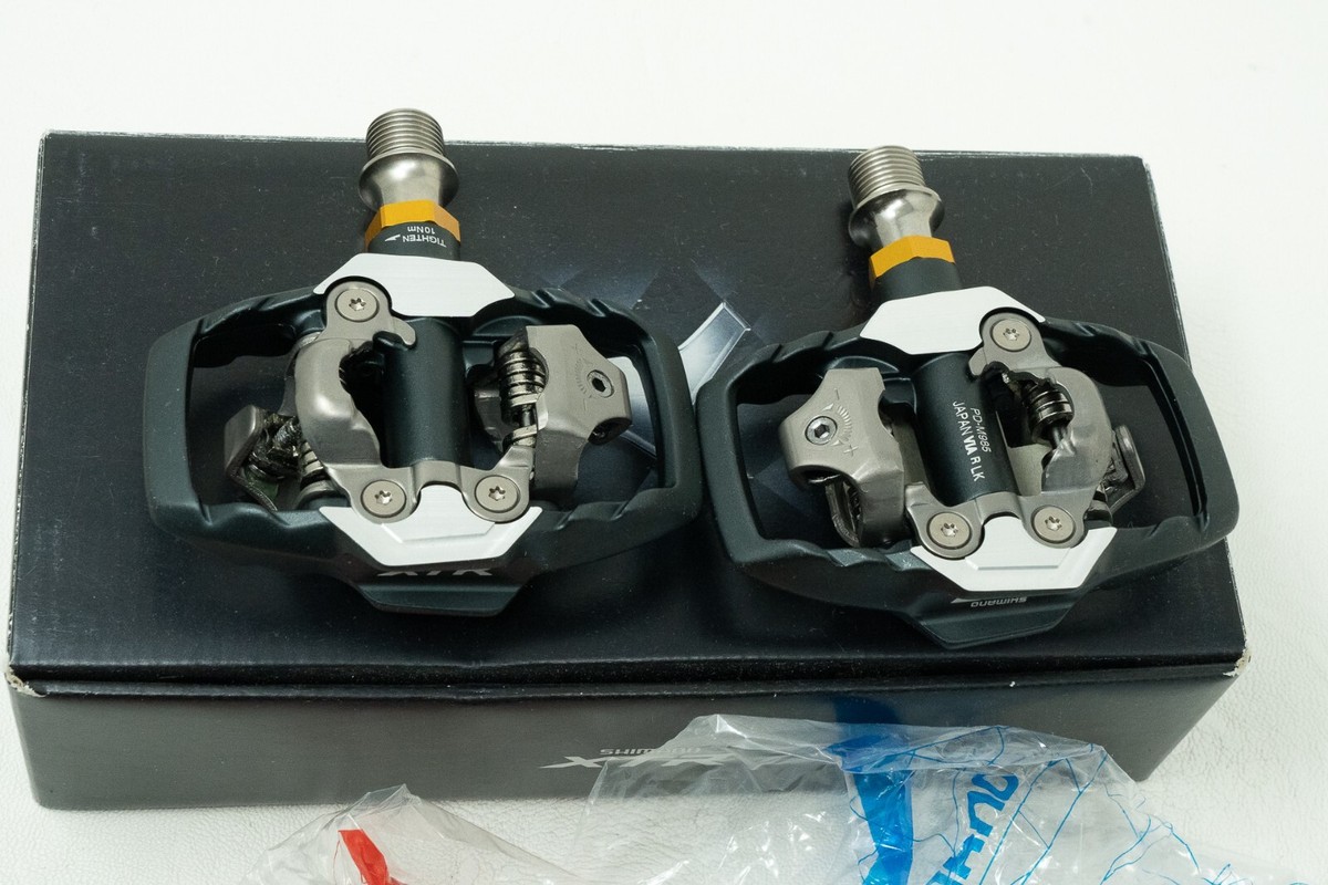 NOS SHIMANO XTR PD-M985 FLAT SPD PEDALS VINTAGE BICYCLE OLD MTB