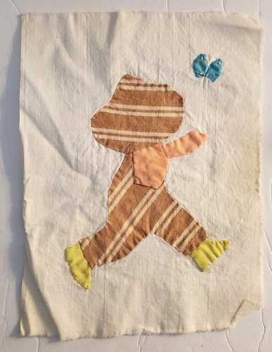 26 Quilting Blocks Unfinished Vintage Little Dutch Girl & Boy Hand Stitched - Picture 15 of 24