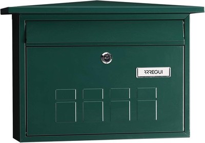 ARREGUI Deco E5703 Briefkasten aus Verzinktem Stahl, Größe M (DIN A4 Post), w