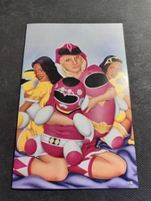 COS & EFFECT #1 VIRGIN VARIANT PINK RANGER by SKETCH ELLIS COVER LTD To 15!
