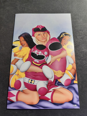 COS & EFFECT #1 VIRGIN VARIANT PINK RANGER by SKETCH ELLIS COVER LTD To 15!