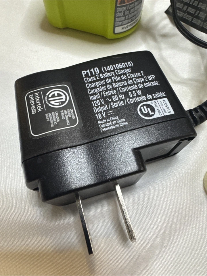 Herramienta giratoria y cargador Ryobi PRT100 18V 23.000 RPM LEER DESCRIPCIÓN probado Foto 4 de 4