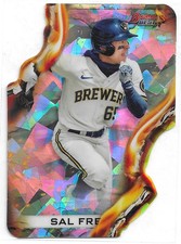 2021 Bowman's Best #HW-8 Sal Frelick Heatwave Die Cut Atomic Refractor
