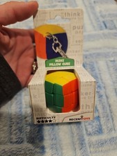 Keychain Mini Skewb Puzzle 2" 2" NEW Keychain For Your Brain by Recent Toys