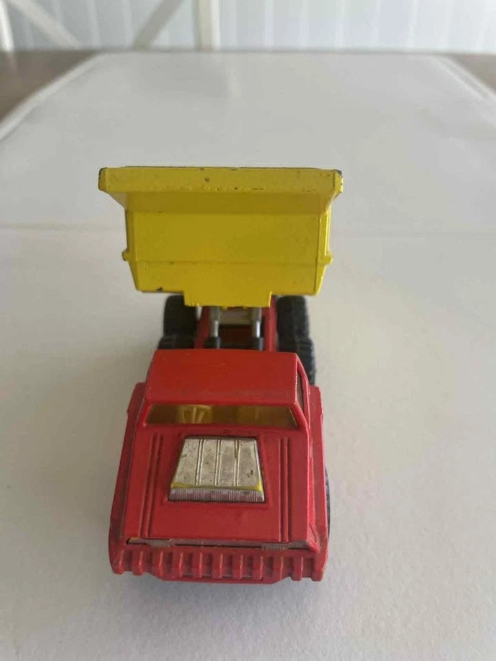 MATCHBOX LESNEY SUPERKINGS K-4 AÑO 1973 LAING VOLQUETE GRANDE EN MUY BUEN ESTADO ORIGINAL Foto 2 de 4