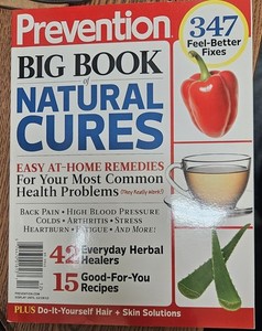 2012 Prevention Magazine BIG BOOK OF NATURAL CURES  347 AFeel Better Fixes SC