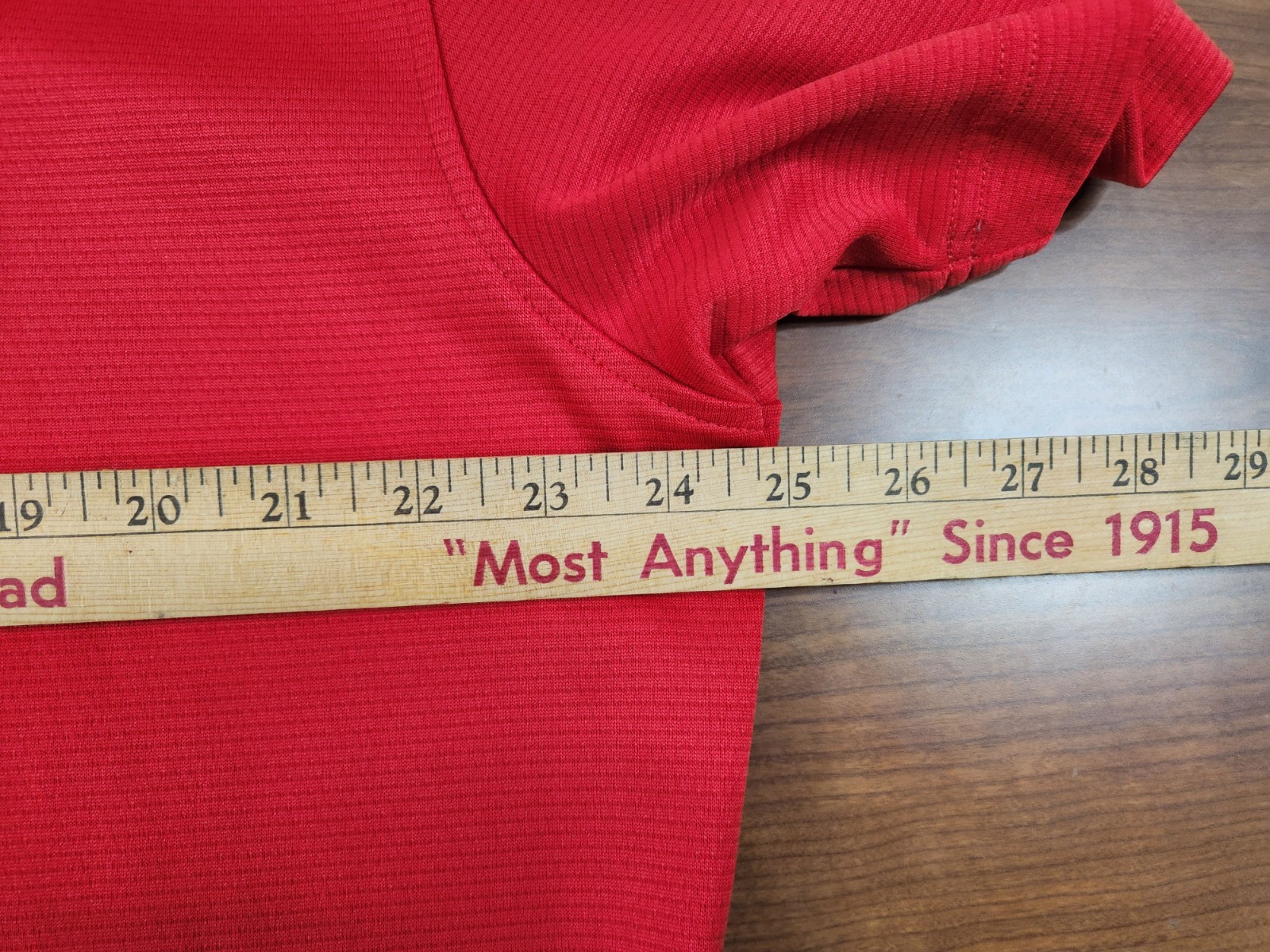 Under Armour Mens Solid Red Polo Button Short Sle… - image 10