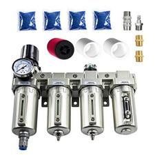 Heavy Duty 34 Compressed Air Filter Dryer Water Oil Separator System Heavy Duty 34 Compressed Air Filter Dryer Water Oil Separator System