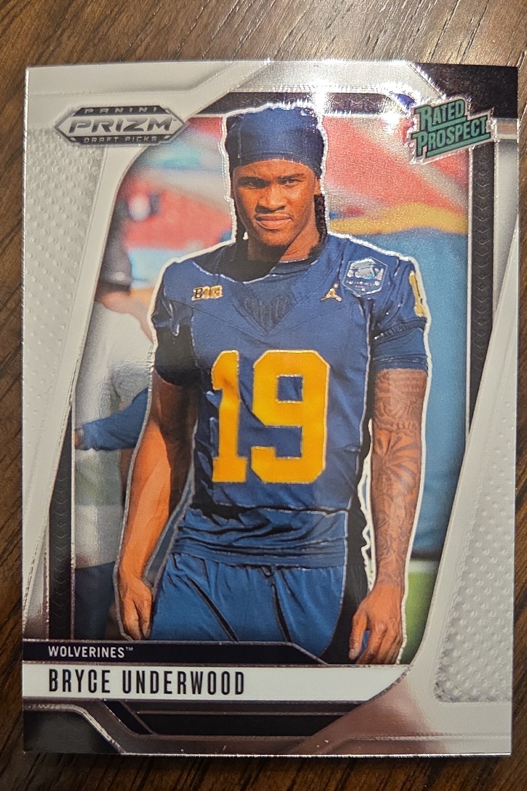 2025 Panini Prizm Draft Picks - Bryce Underwood #28 Silver Prizm (RC)