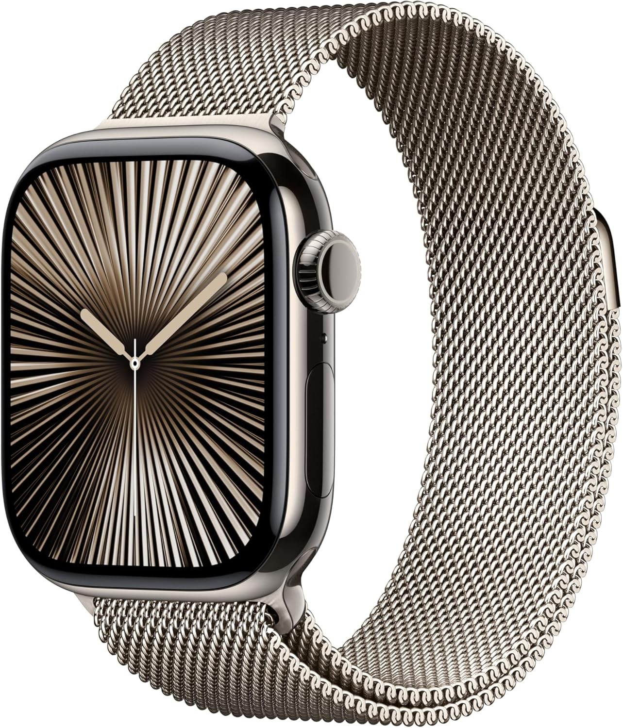 Apple Watch Series 10 (GPS+LTE) 46MM Natural Titanium Case Milanese Loop
